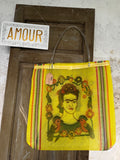 Bolso Mexicano Frida Amarillo