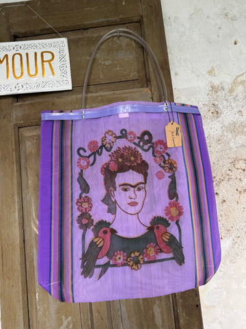 Bolso Mexicano Frida Lila