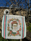 Bolso Mexicano Frida Blanco