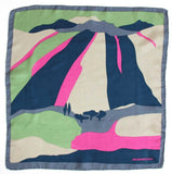 Mini pañuelo 100% seda Vivaro Fucsia