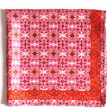 Mini pañuelo 100% seda Agadir Fucsia