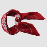 Mini pañuelo 100% seda Marushka Rouge