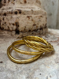 Pulsera Budista / Pan de Oro / DOBLE ORO