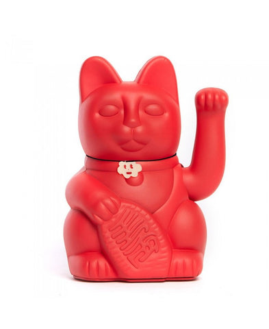 GATO DE LA SUERTE CHINO O LUCKYCAT ROJO