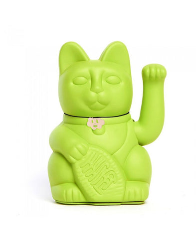 GATO DE LA SUERTE CHINO O LUCKYCAT VERDE MOJITO
