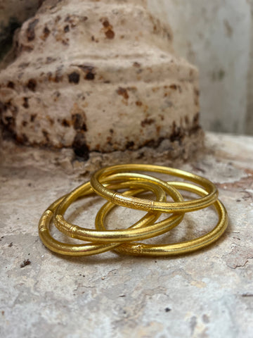Pulsera Budista / Pan de Oro