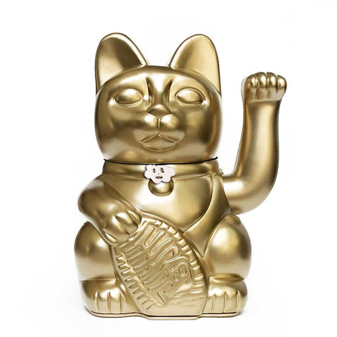 GATO DE LA SUERTE CHINO O LUCKYCAT ORO