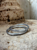 Pulsera Budista / Pan de Oro PLATA