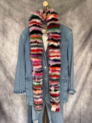 Bufanda pelo natural