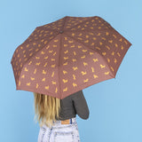 Paraguas Perro marrón