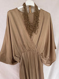 Vestido corto satinado