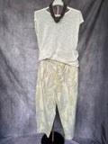 Pantalón algodón estampado