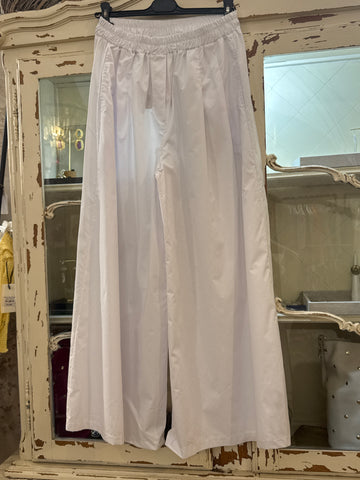 Pantalón palazzo blanco