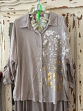 Camisa brillos