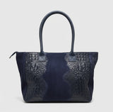 Bolso de piel Lola Coco Azul