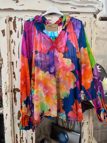 Blusa Flores