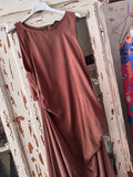 Vestido marrón