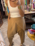 Pantalón pareo Camel