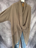 Túnica tencel camel