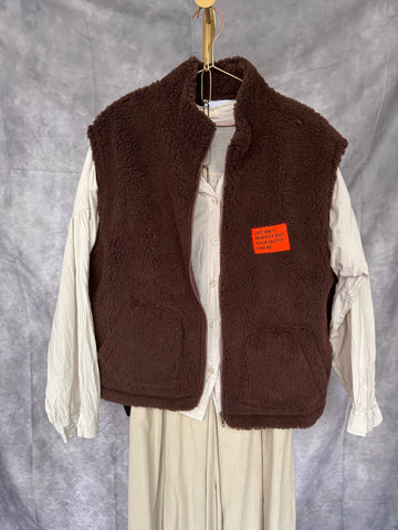 Chaleco Borreguito marrón