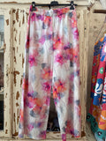Conjunto estampado rosa