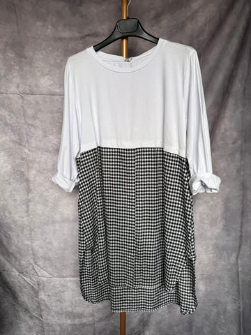 Camiseta con Vichy