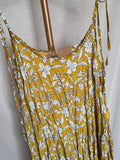 Vestido flores amarillo