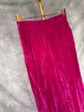 Conjunto Terciopelo Fucsia