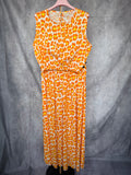 Conjunto print naranja