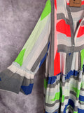 Vestido étnico largo azul
