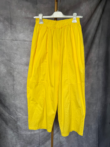 Pantalón algodón amarillo