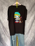 Camiseta negra Muñeca