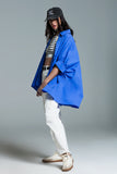 Camisa Oversize azul