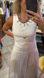 Vestido algodón blanco