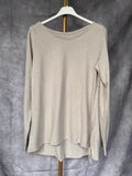 Camiseta básica beige