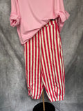 Pantalón rayas rojas