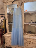 Vestido tul azul