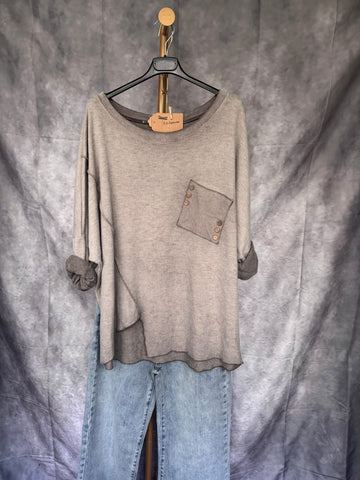 Jersey Bolsillo topo