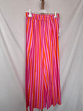 Pantalón rayas fucsia
