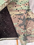 Top camuflaje calado