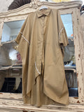 Vestido / Sobrecamisa Camel
