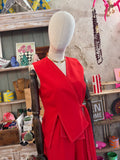 Conjunto chaleco y pantalón
