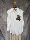 Camisa Oso blanca