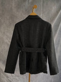 Chaqueta larga con lentejuelas