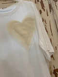 Camiseta Corazón tul