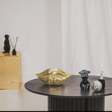 Adorno Labios “Disco” dorado