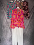 Camisa sin mangas fucsia