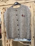Chaleco punto gris
