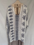 Kimono étnico algodón