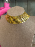 Choker dorado